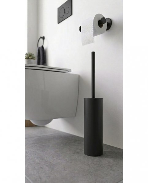 Lavita Szczotka toaletowa stojąca Senso Black Matt 5900378370871