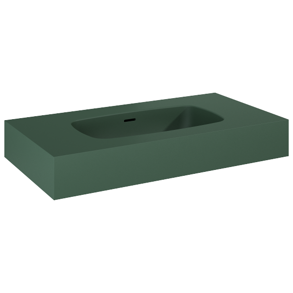 Elita UMYWALKA DIMPLE 80 ścienna MARMUR FOREST GREEN MATT 168856 / 	RE040800027010