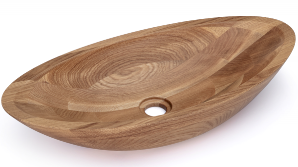 S.V.I.S. Design UMYWALKA 50 CM ORION DĄB LAKIER BŁYSZCZĄCY NATURALNY