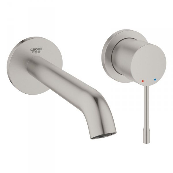 Grohe Essence Bateria umywalkowa podtynkowa 18,3 cm stal nierdzewna 29192DC1