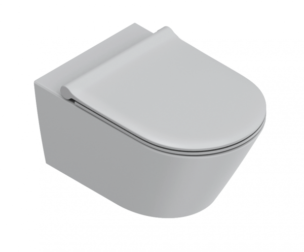 Catalano ZERO 55 miska WC podwieszana NewFlush szary mat 1VS55NRCS/0111550023