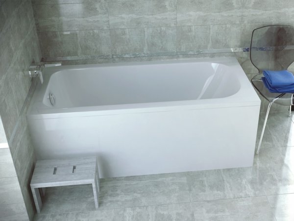 Besco Continea wanna prostokątna 140x70cm WAC140PK