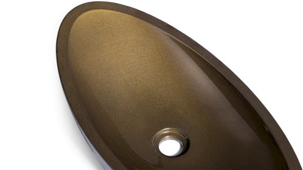 S.V.I.S. Design UMYWALKA 60 CM ORION BRUSHED - GOLDEN DUST, LAKIER BŁYSZCZĄCY