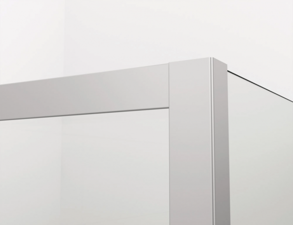 Ronal wejście narożne z drzwiami rozsuwanymi, kompletna kabina symetryczna 70x200 cm, szkło przezroczyste, profile srebrny połysk TLSAC0705007
