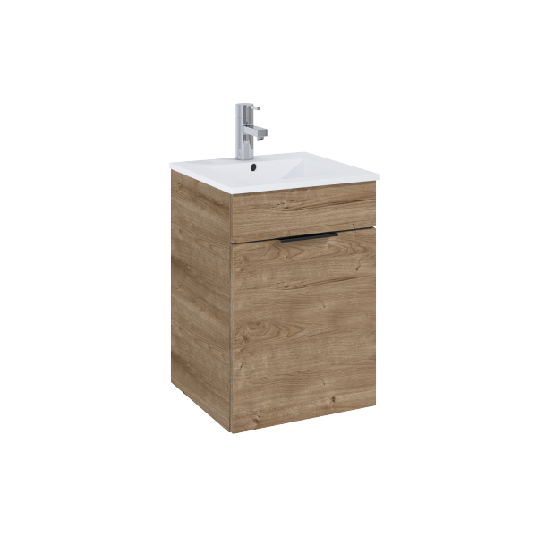 Elita QUBO PLUS SET Szafka + umywalka 40 1D DĄB CANELA PDW 168769/RE020400147050