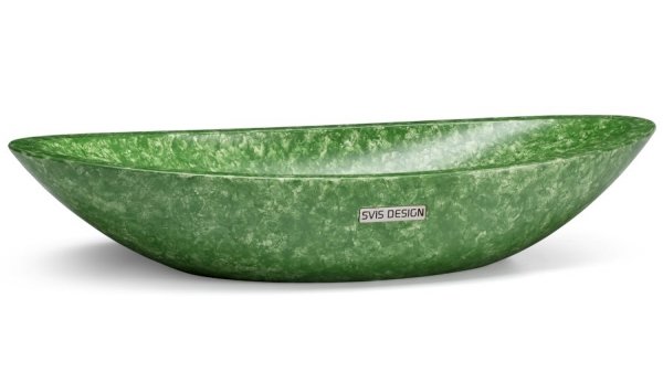  S.V.I.S. Design UMYWALKA 60 CM ORION BASIC - FINGER PAINTING, ZIELONY, LAKIER MATOWY