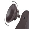8.5'' Sliding Skin Dual Layer Dong Black