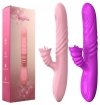 Wibrator-Angelia, USB 3 functions of thrusting / 20 vibrations Purple