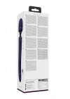 VIVE - Kiku - Rechargeable Double Ended Wand with Innovative G-Spot Flapping Stimulator - Purple