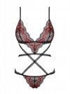 Bielizna-Megies body czarne  S/M