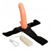 dildo strap on z paskiem wykonanym z realistycznego materiału PVC