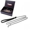  WHIPS  smycz do obroży 115cm gruby łańcuszek