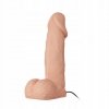 Zest. Strap on dla kobiet wygodne mocowanie realistyczy z wibracjami + lubrykant 150 ml