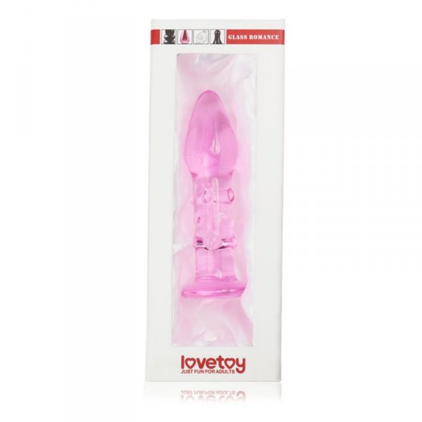 5.5&quot;&quot; Glass Romance Pink