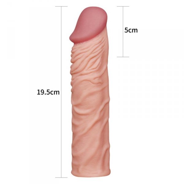 Add 2&quot;&quot; Pleasure X Tender Penis Sleeve Flesh