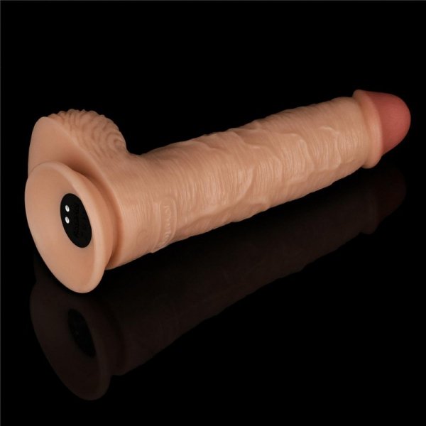 9.5&#039;&#039; Vibrating Power Basics Cock