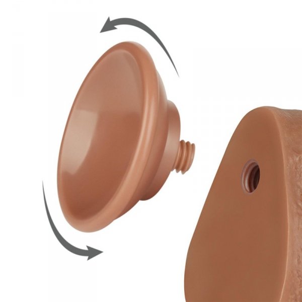 8.5&#039;&#039; Sliding Skin Dual Layer Dong Brown