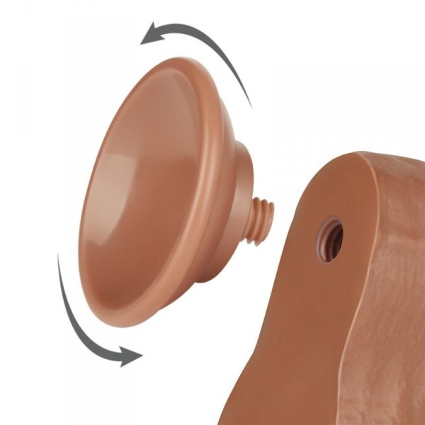 8.5&#039;&#039; Sliding Skin Dual Layer Dong Brown