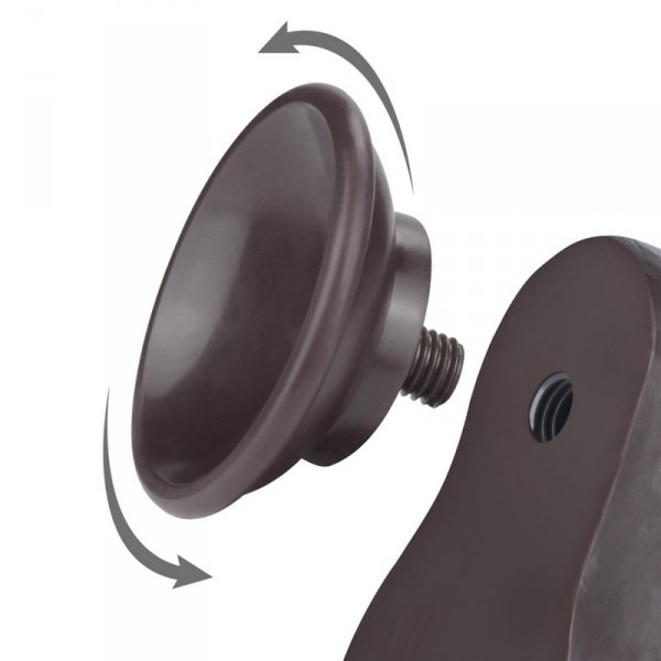 8.5&#039;&#039; Sliding Skin Dual Layer Dong Black
