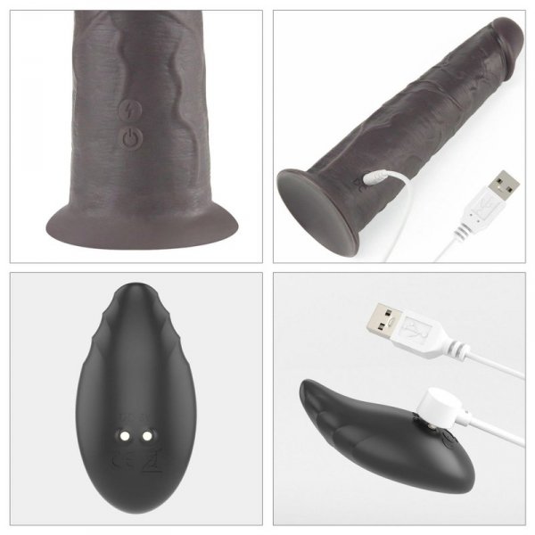 8.0&#039;&#039; Dual Layered Platinum Silicone Rotator