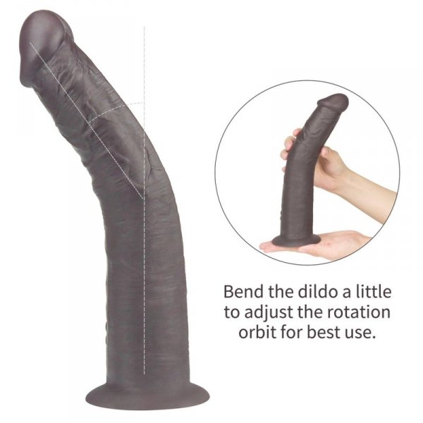 10&#039;&#039; Dual Layered Platinum Silicone Rotator