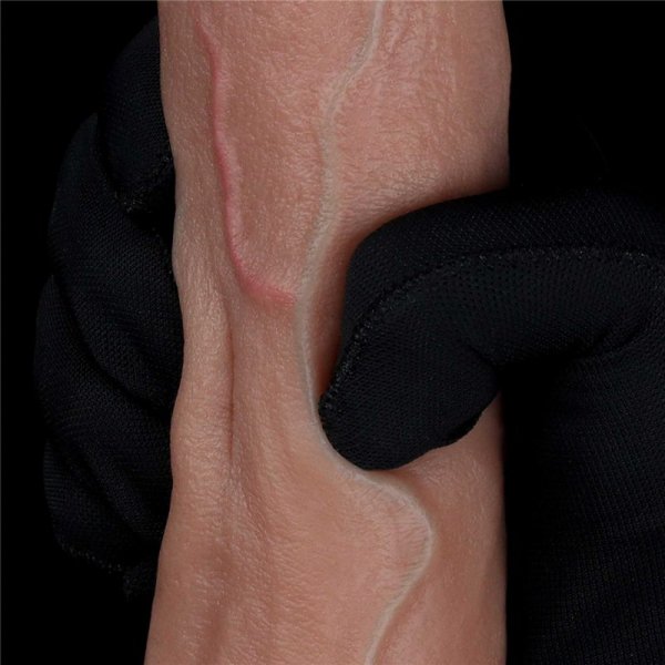 8.5&#039;&#039; Dual Layered Silicone Cock