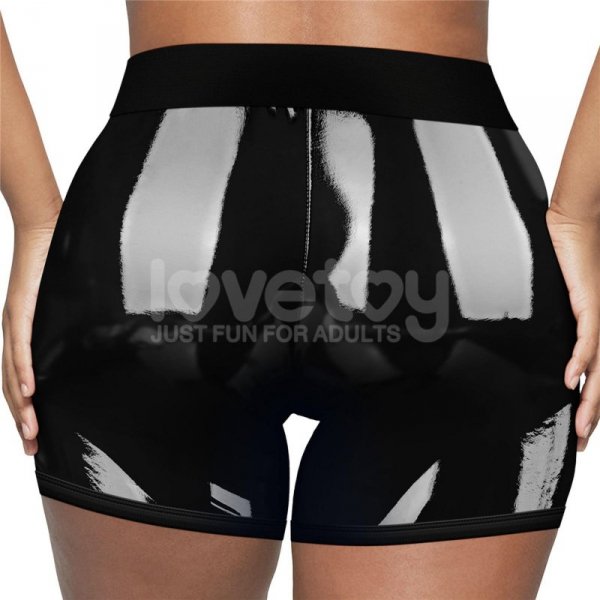 Chic Strap-On shorts (28 - 31 inch waist) Black