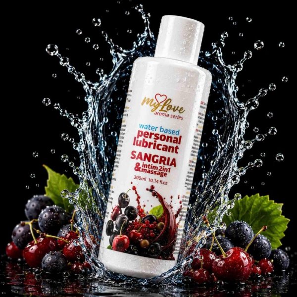 MyLove Aroma Series Intim&Massage 2in1 Sangria 300ml