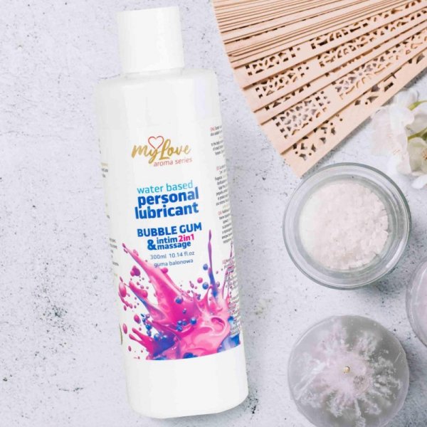 MyLove Aroma Series Intim&Massage 2in1 Bubble Gum 300ml