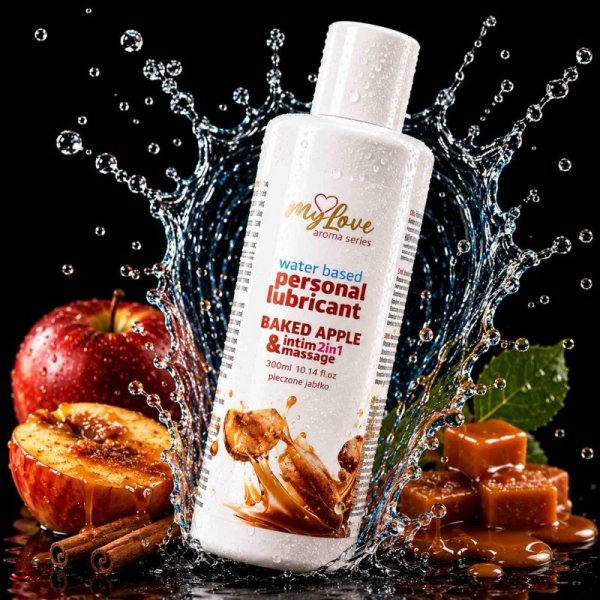 MyLove Aroma Series Intim&Massage 2in1 Baked Apple 300ml