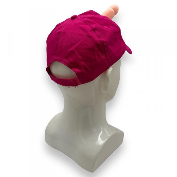 Kinky Pleasure - DS002 - Cap With Penis - Pink - One Size