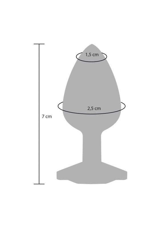 Diamond Booty Jewel Small Purple