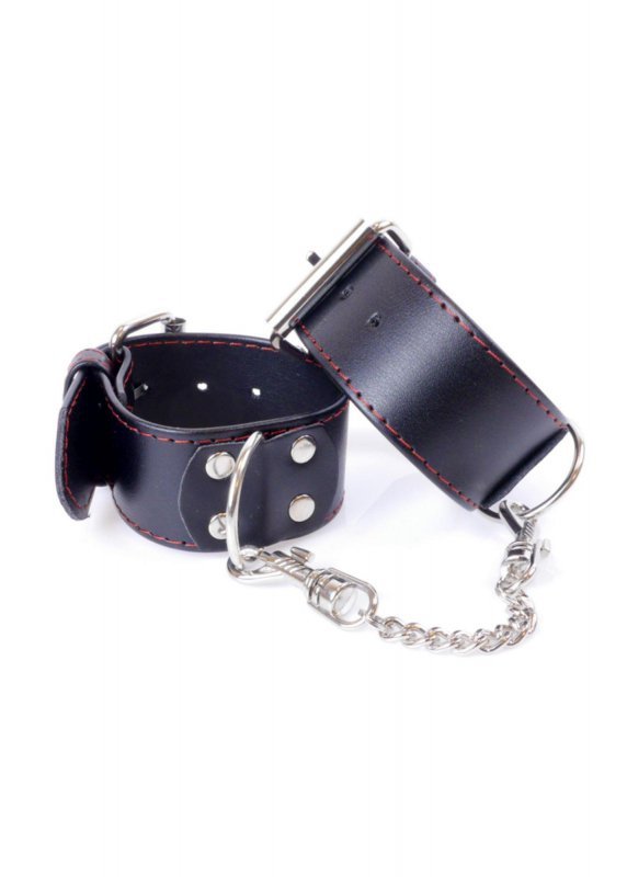 Fetish B -  Series Handcuffs 4 cm Red Lline