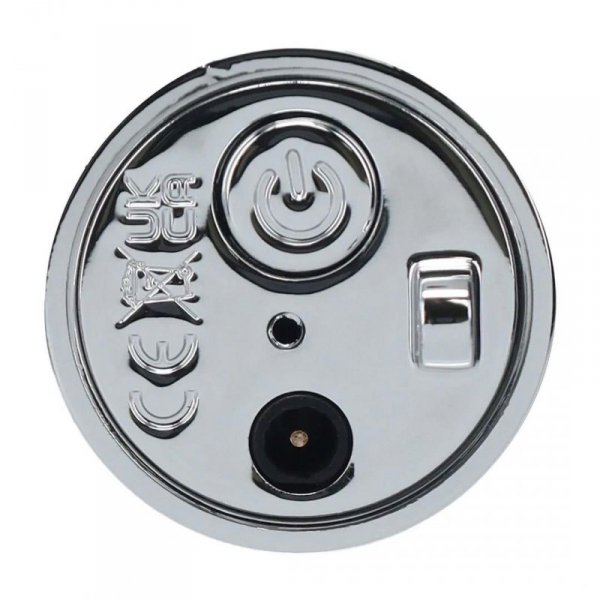 Tiffany - Lipstick Vibrator with 4 Attachments - Blue