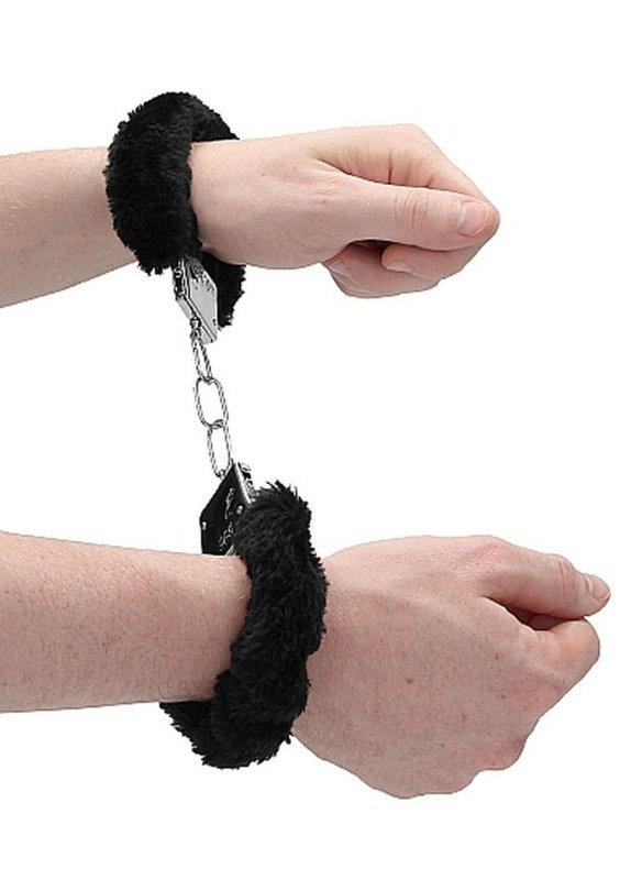 Beginner&quot;&quot;s Handcuffs Furry - Black