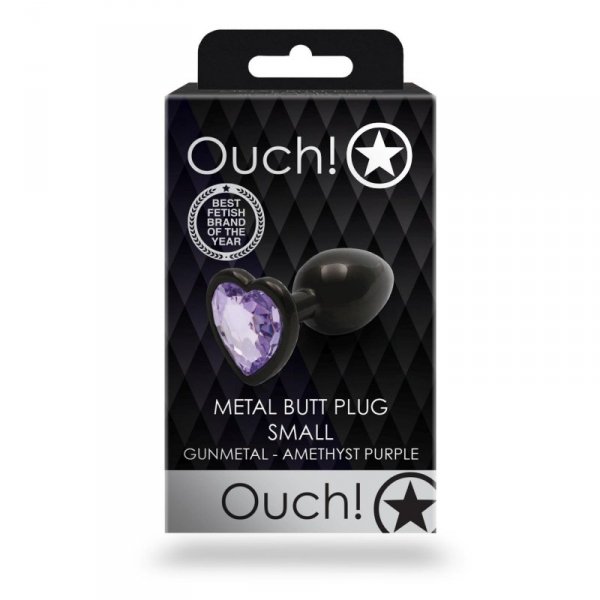 Heart Gem Butt Plug - Small