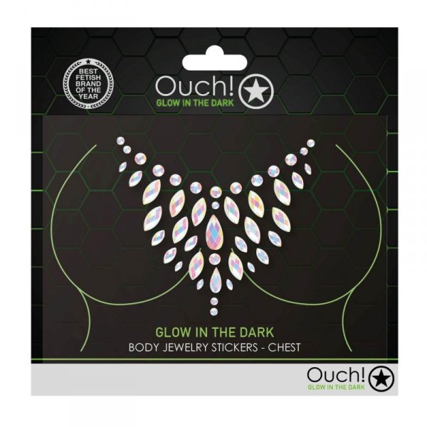 Body Jewelry Stickers - Chest