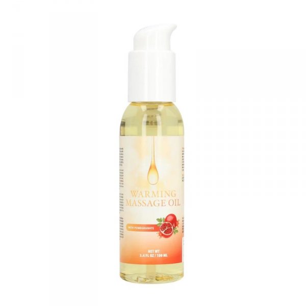 Warming Massage Oil with Pommegranate - 3.4 fl oz / 100 ml