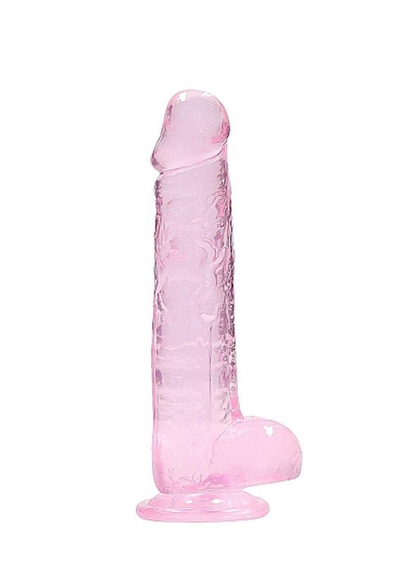 8&quot;&quot; / 20 cm Realistic Dildo With Balls - Pink
