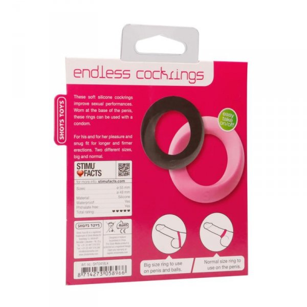 Endless Cockring - Large & Medium
