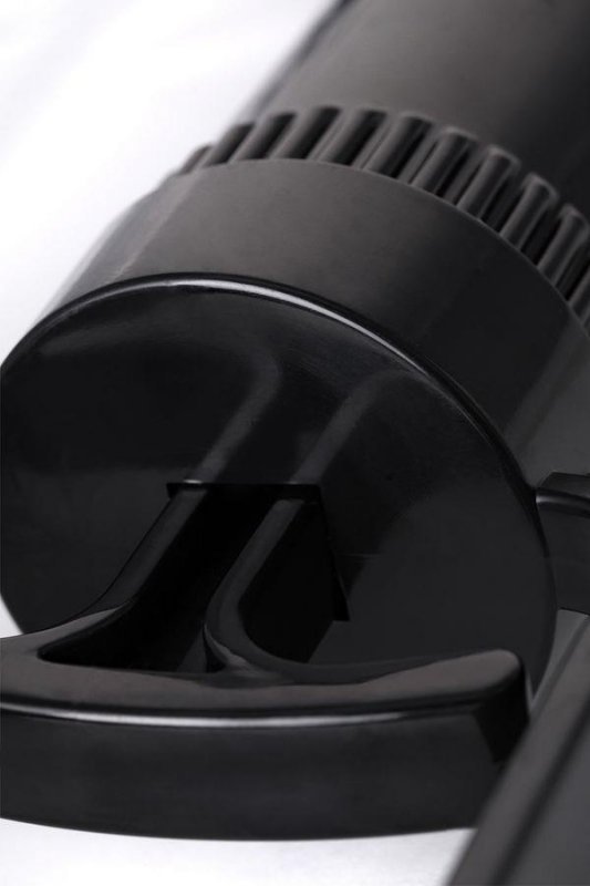 A-TOYS, Penis Pump Coal, with vibro, PVC, Transparent, 22,8 cm