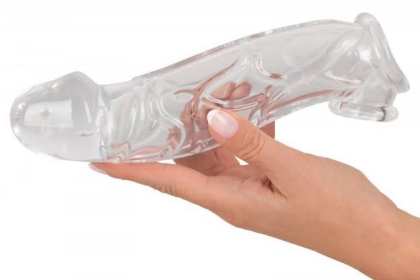 Crystal Clear Penis Sleeve wit