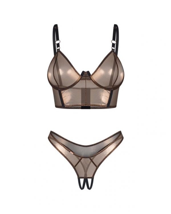 Soranna top i stringi otwarte   S/M