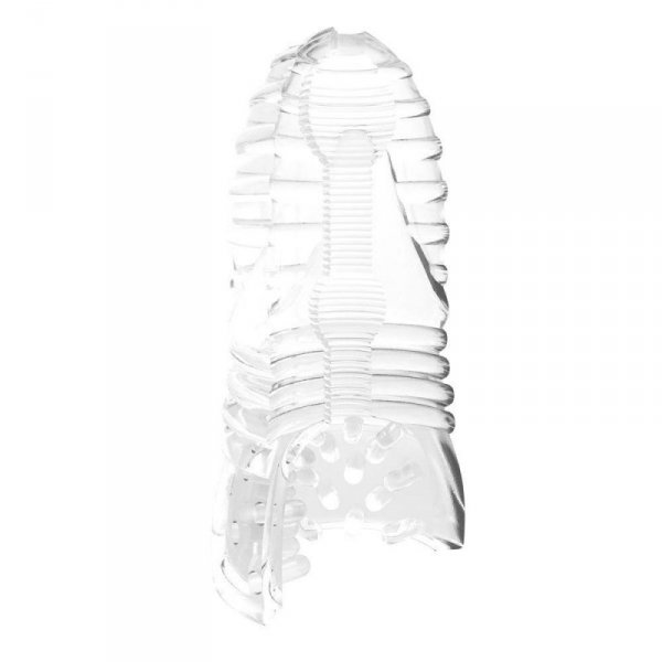 Masturbator- Me You Us Glacier Dual End Stroker Male Masturbator Transparent