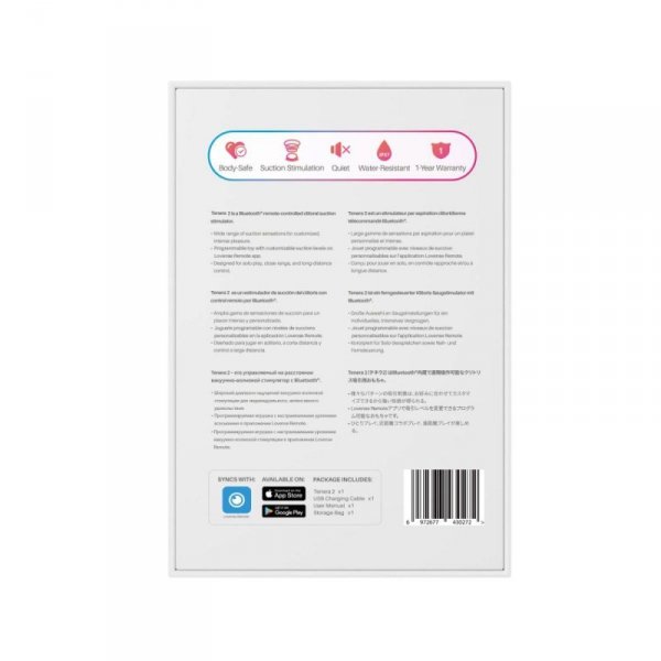 Lovense Tenera 2 Clitoral Suction Stimulator