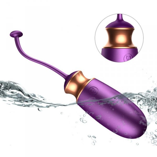 Jajko/wibr-Vibrating Silicone Love EGG USB 10 Function / Heating / Voice Control