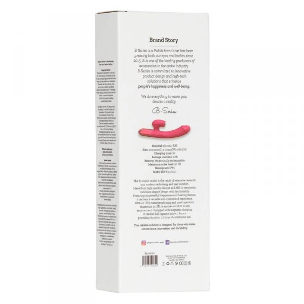 Wibrator-Silicone Vibrator USB, 10 vibration modes, Heating