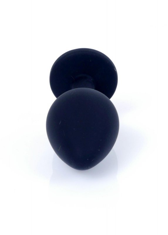 MyLove Toys - Jewellery Black Silicone PLUG Medium
