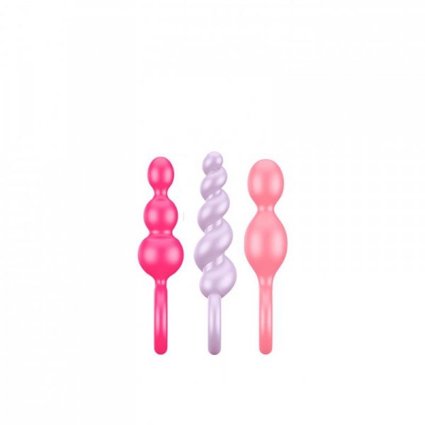 Zestaw-Satisfyer Plugs colored (set of 3)
