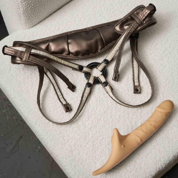 MULTI ORGASM REALISTIC DILDO - L - VANILLA TR